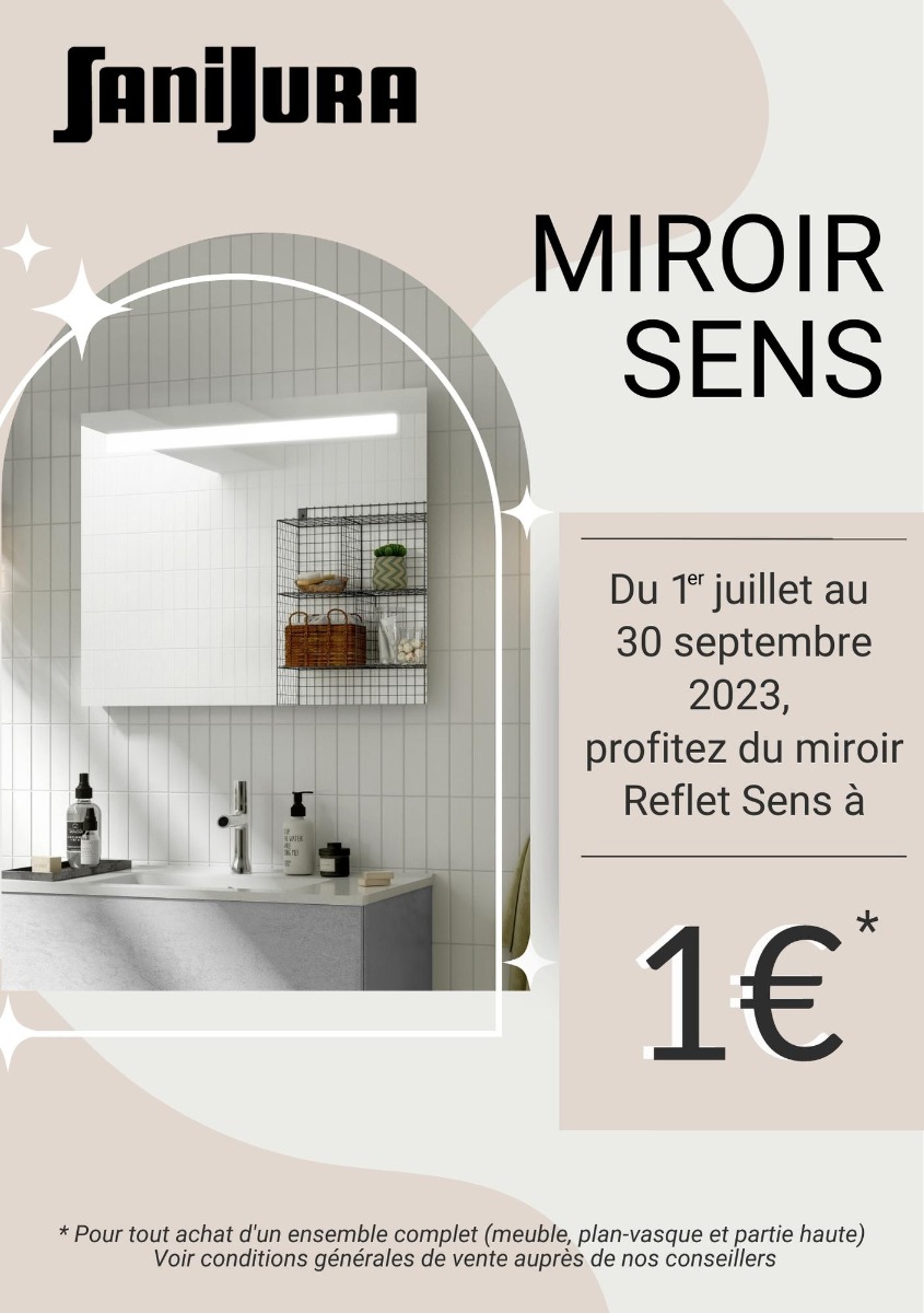 Promotion Miroir Reflet Sens